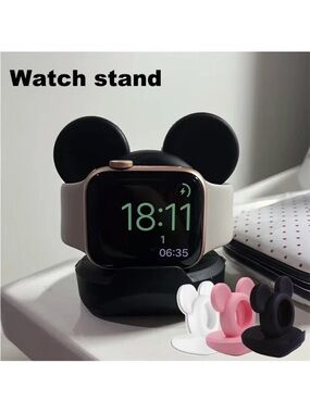 Disney For Apple Watch Ultra Series 1-9 SE Silicone Charger Charging Dock Stand